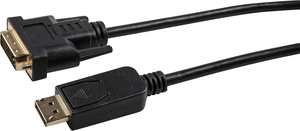 ARTICONA DisplayPort - DVI-D Kabel zwart