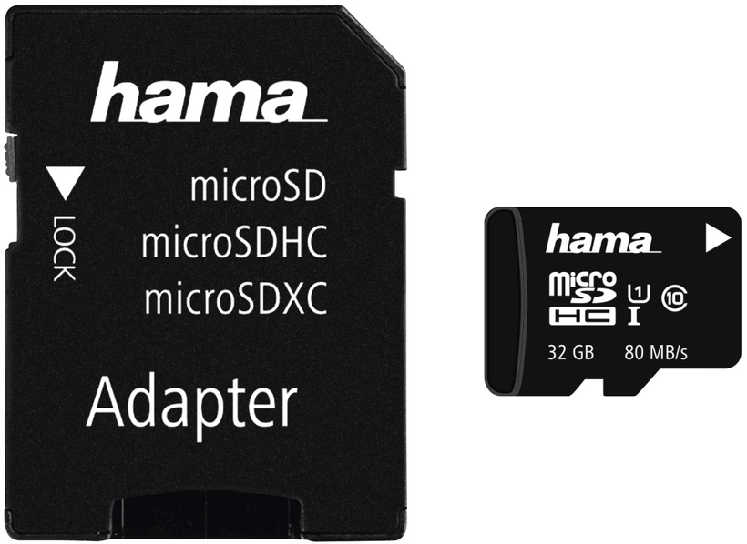 Hama Memory Fast 32GB V10 microSDHC