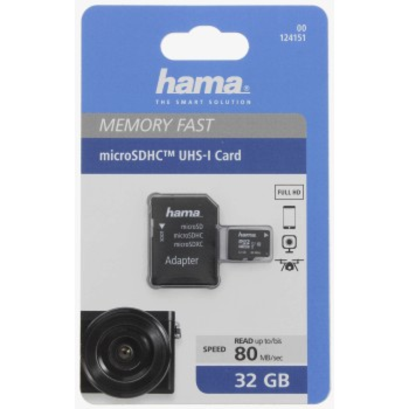 Hama Memory Fast 32GB V10 microSDHC