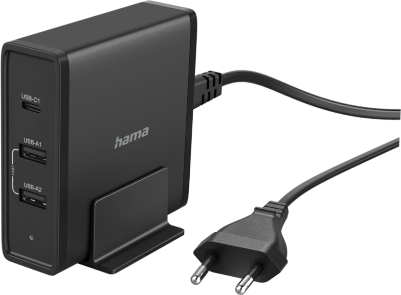 Hama USB-C/2x USB-A Charger 65W