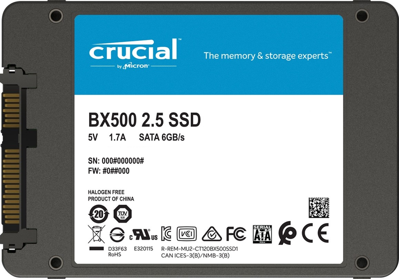 Crucial BX500 SSD 1TB