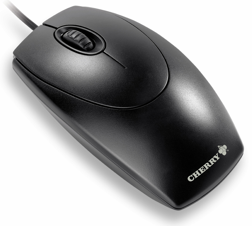 CHERRY Wheel Mouse Optical USB+PS/2, Blk