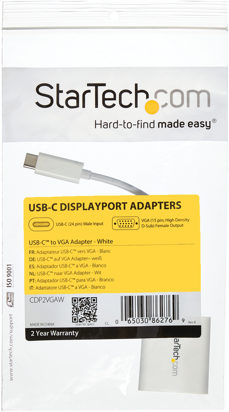 Adapter USB C/ - VGA/f m