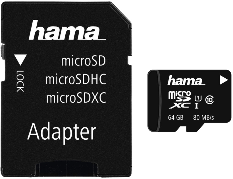 Hama Memory Fast 64GB V10 microSDXC