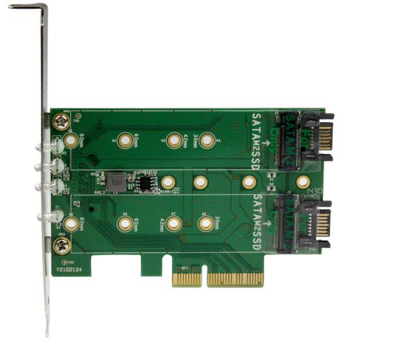 StarTech 3-port M.2 SSD > PCIe Adapter