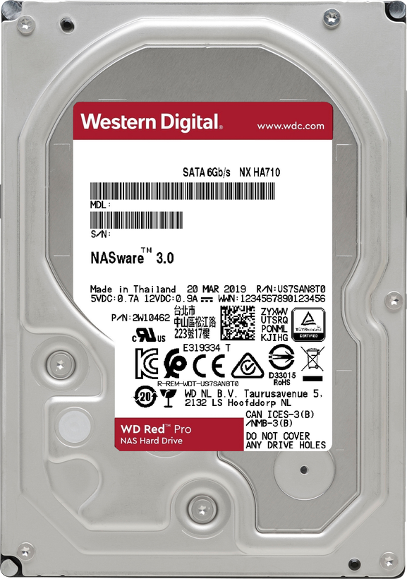 WD Red Pro NAS HDD 16TB