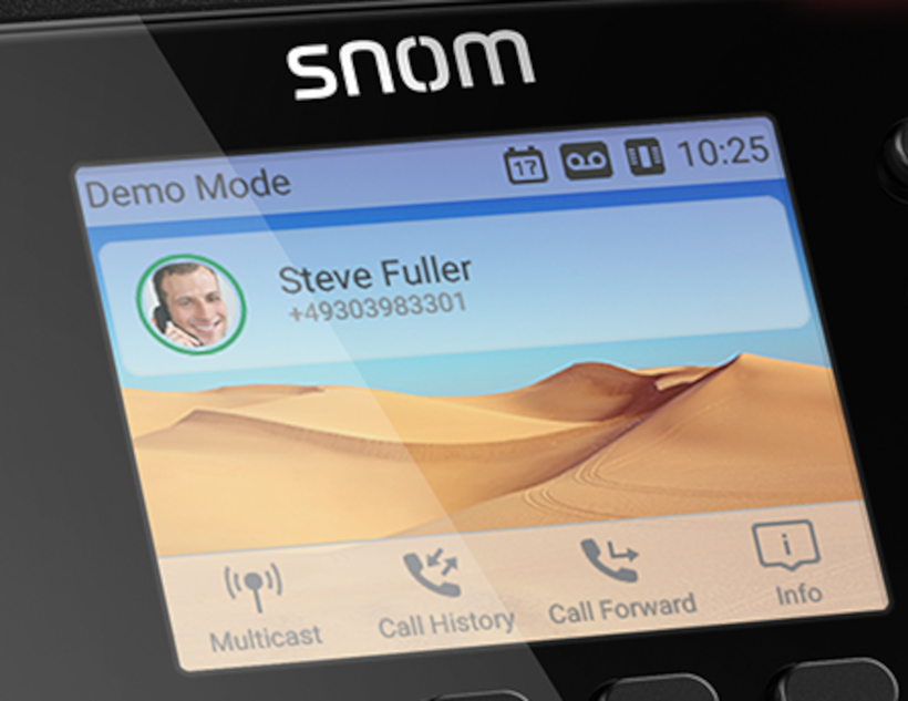 Snom D713 IP Desktop Phone Black