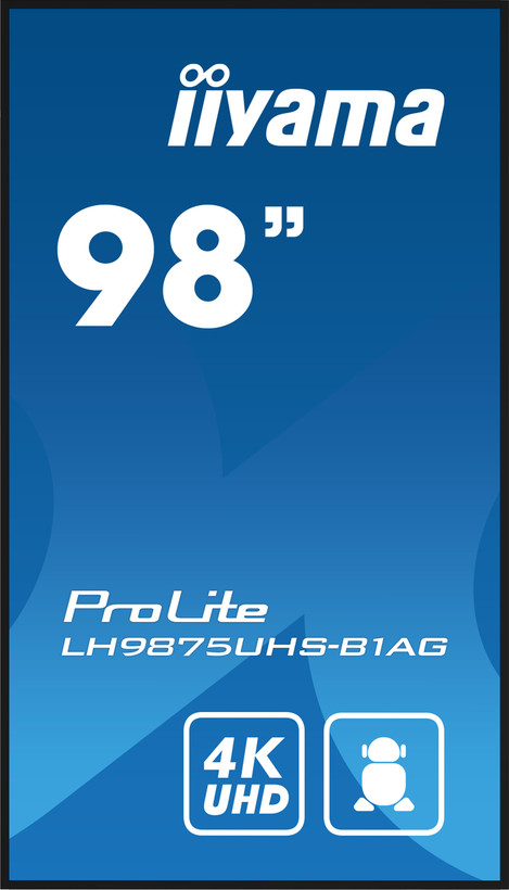 iiyama ProLite LH9875UHS-B1AG Display