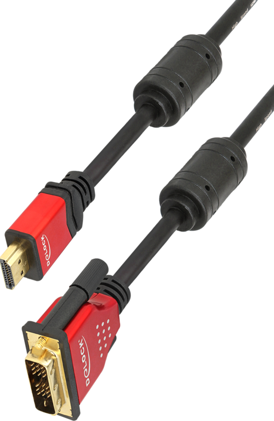 Delock HDMI - DVI-D Cable 5m