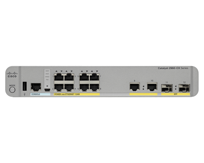 Cisco Catalyst 2960CX-8PC-L Switch