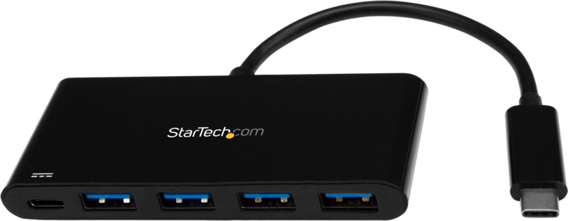 StarTech 4-port USB 3.0 Hub Type-C Black