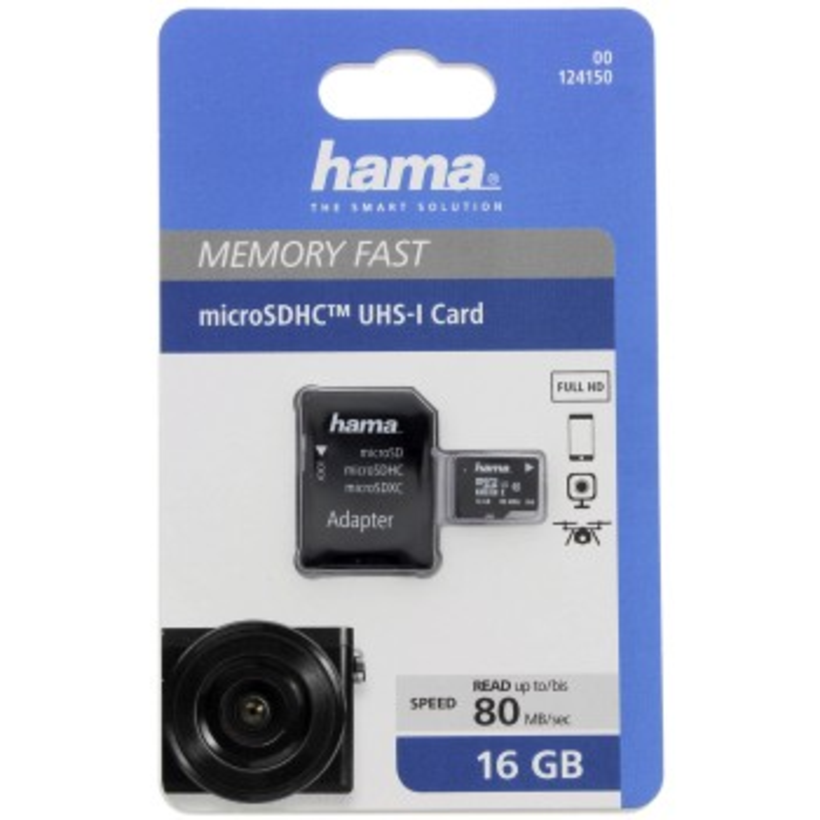 Hama Memory Fast 16GB V10 microSDHC