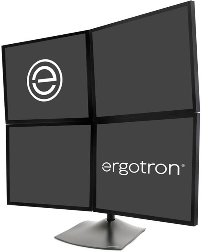 Ergotron DS100 Quad Monitor Desk Stand