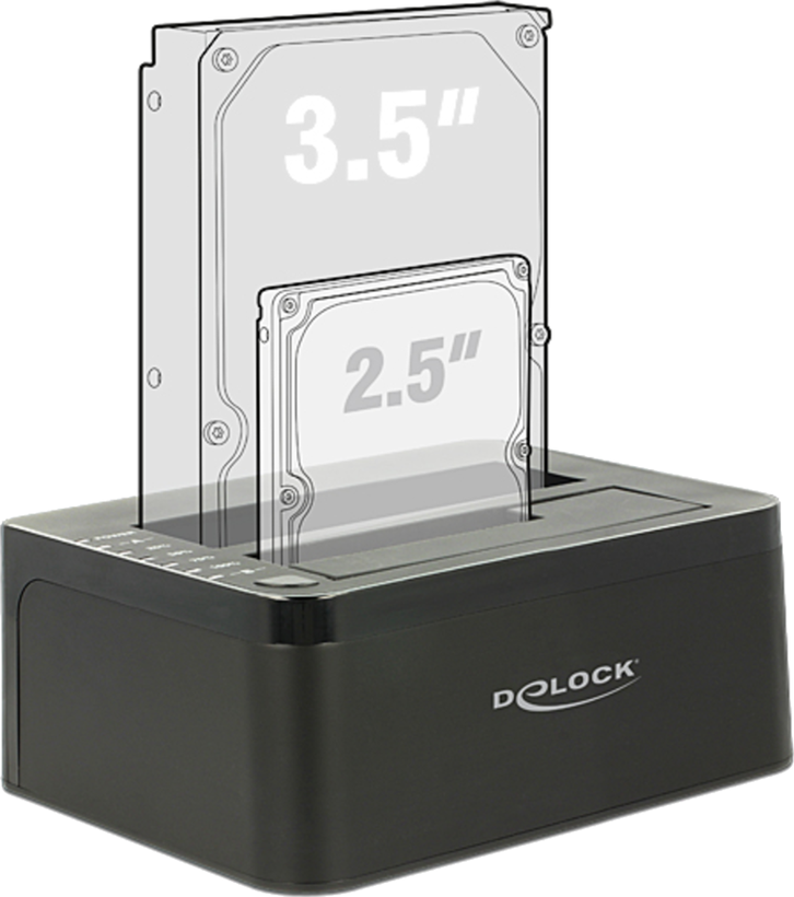 Delock USB 3.0 SATA Docking/Clone Statio