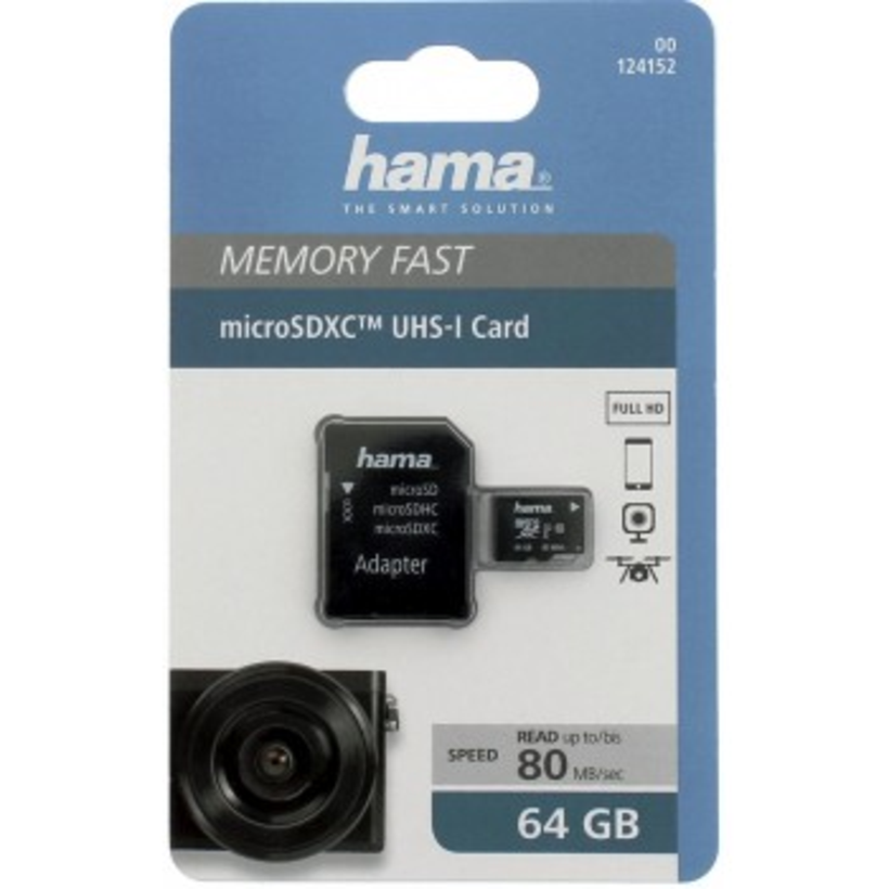 Hama Memory Fast 64GB V10 microSDXC