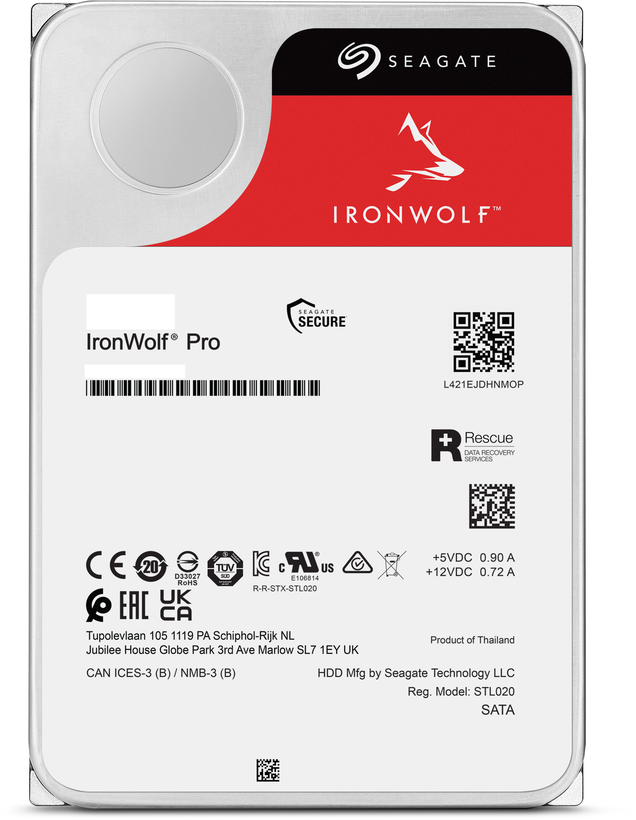 Seagate IronWolf PRO NAS HDD 4TB