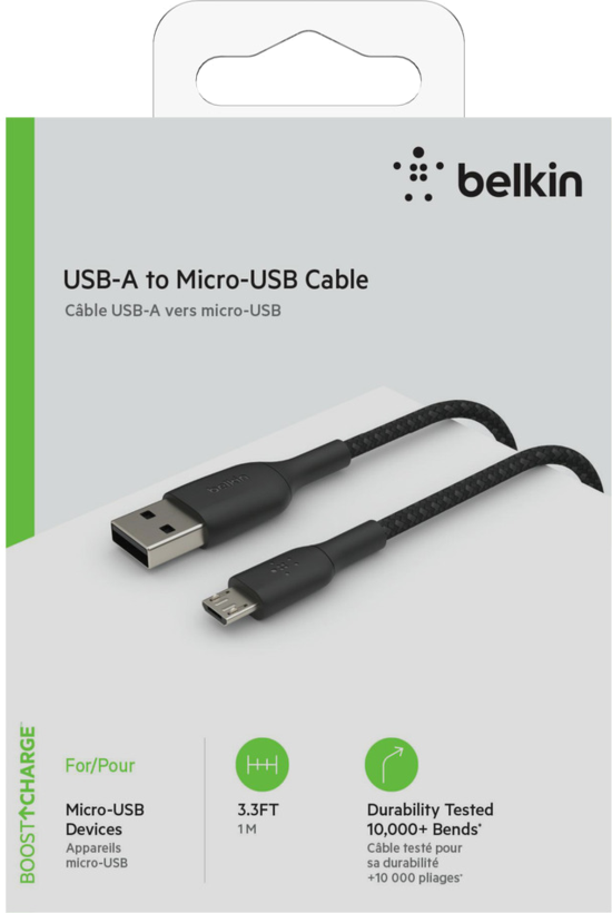 Belkin USB-A - Micro-B Cable 1m