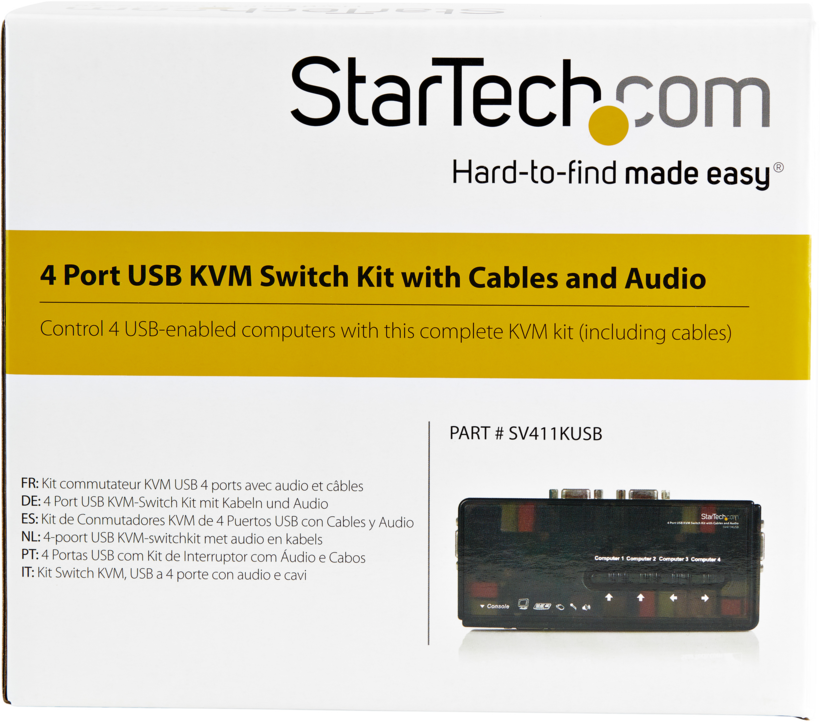 StarTech KVM Switch 4-port VGA