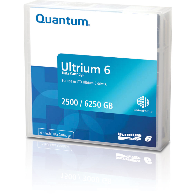 Quantum LTO-6 Ultrium (MP) Tape + Label
