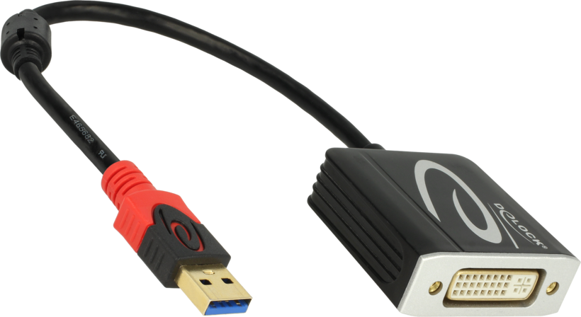 Adapter USB 3.0 A/m - DVI-I/f