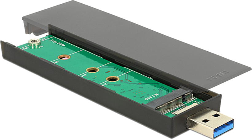 Delock M.2 SATA SSD - USB 3.1 Enclosure
