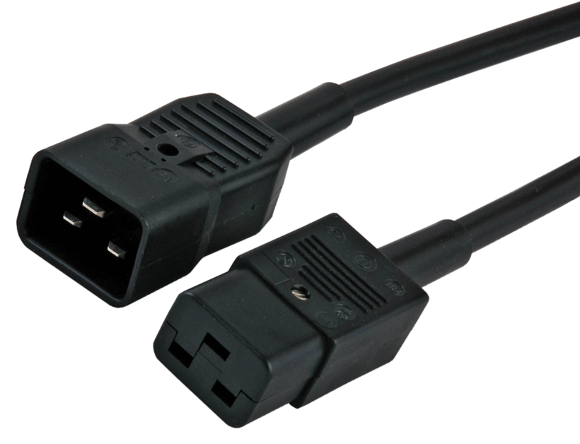 Power Cable C20 Ma - C19 Fe 5m, Black