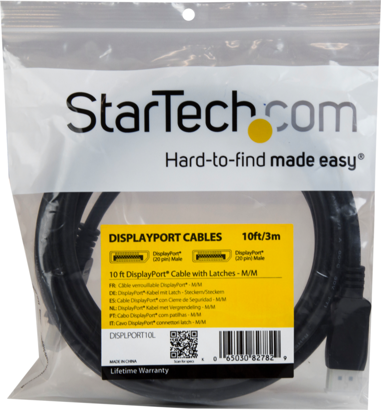 StarTech DisplayPort Cable 3m