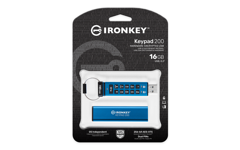 Kingston IronKey Keypad USB Stick 16GB