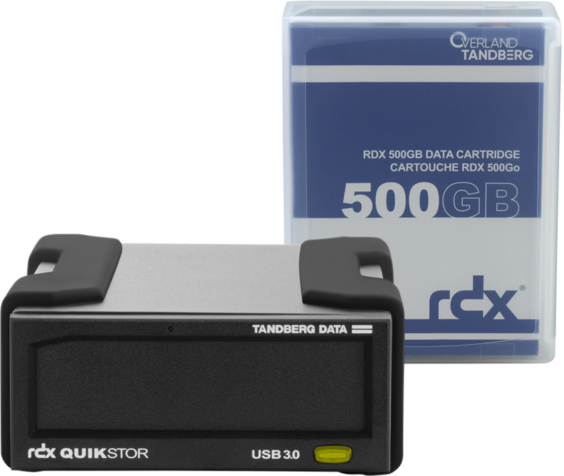 Tandberg RDX External USB Drive 500GB