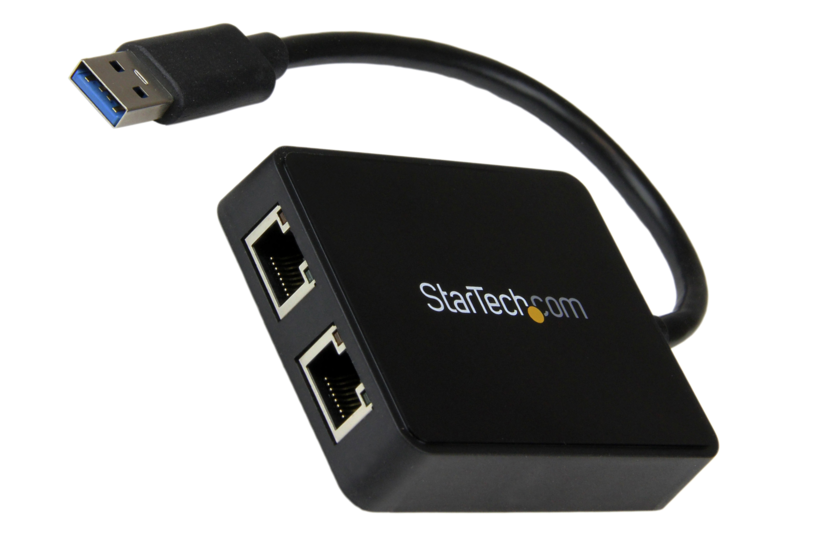 Adapter USB 3.0 - 2x Gigabit Ethernet