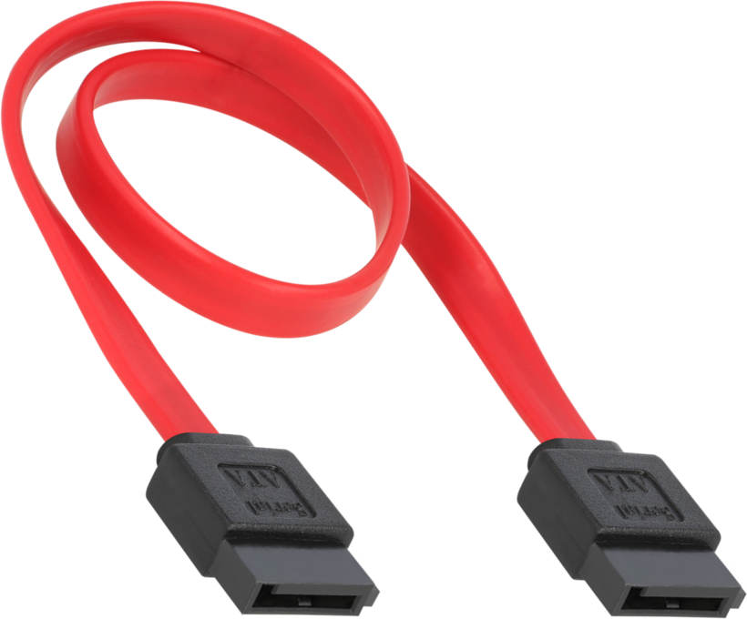 Cable SATA M - SATA M Internal 0.3m Red
