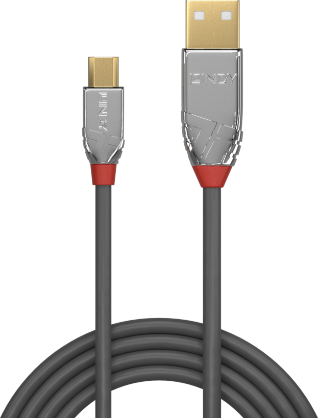 Cable USB 2.0 A/m-Micro B/m 2m