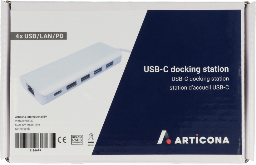 ARTICONA 60W Portable USB-C Dock