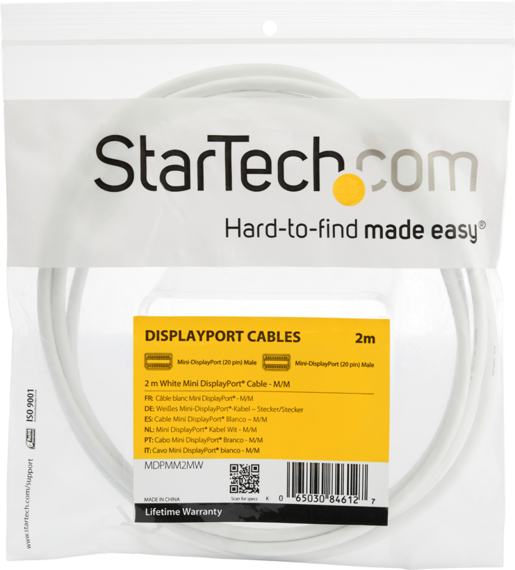 StarTech Mini DisplayPort Cable 2m