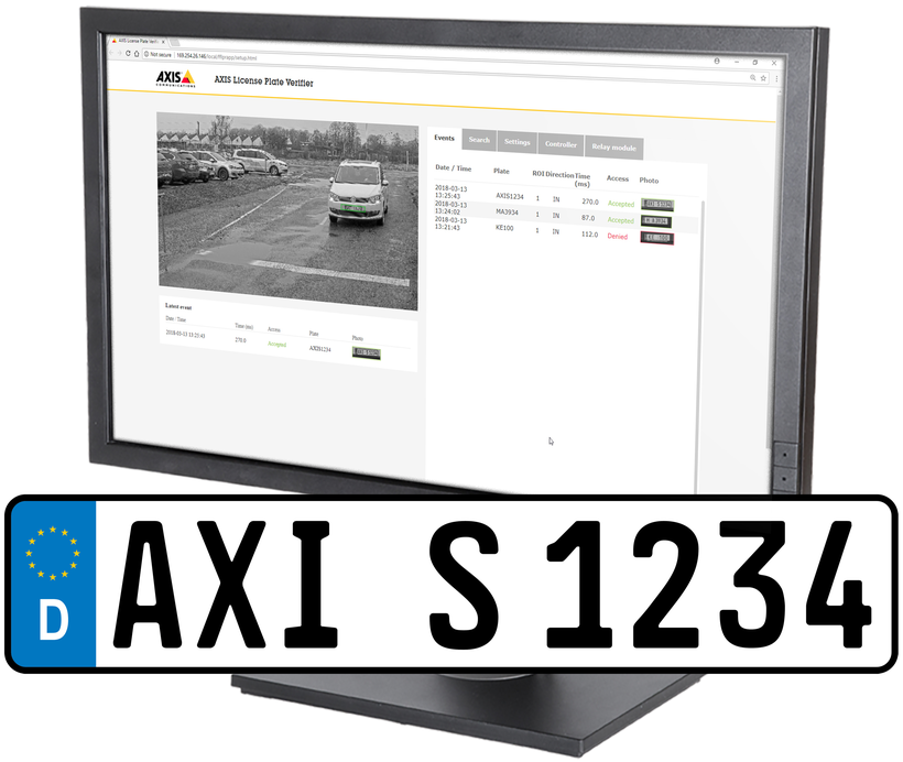 AXIS Licence Plate Verifier