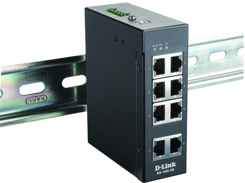 D-Link DIS-100E-8W Industrial Switch