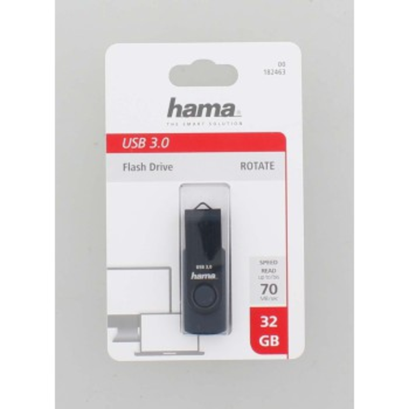 Hama Rotate USB Stick 32GB Teal Blue