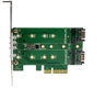 Miniatuurafbeelding van StarTech 3-port M.2 SSD > PCIe Adapter