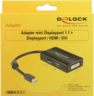 Thumbnail image of Delock Mini DP - DP/DVI-D/HDMI Adapter