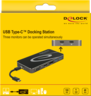 Miniatuurafbeelding van Delock USB-C 3.0 - DP+HDMI+VGA Dock