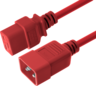 Miniatuurafbeelding van Power Cable C20/m - C19/f 2m Red