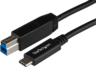 Miniatuurafbeelding van USB Kabel 3.1 St(C)-St(B) 1 m schwarz