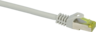 Miniatuurafbeelding van Patch Cable RJ45 S/FTP Cat6a 0.5m Grey