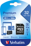 Thumbnail image of Verbatim Premium microSDHC Card 32GB