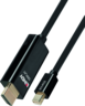 Miniatuurafbeelding van Cable Mini DisplayPort/m - HDMI/m 2m