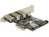 Thumbnail image of Delock 3+1 USB 3.0 PCIe Interface
