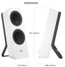 Thumbnail image of Logitech Z207 Bluetooth Speakers White