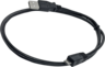 Miniatuurafbeelding van Cable USB 2.0 A/m-Micro B/m 2m Black