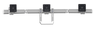 Thumbnail image of Ergotron HX Arm Triple Monitor Bow Kit