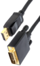 Miniatuurafbeelding van Delock DisplayPort - DVI-D Cable 3m